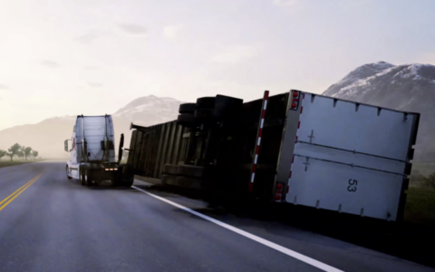 智能防翻轉系統問世 可在車禍時拋棄拖車以拯救卡車司機