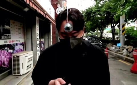 韓國小伙發明“義眼” 為低頭族的旅程保駕護航