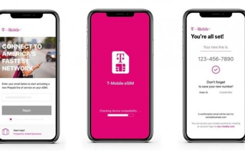 [視頻]T-Mobile通過eSIM為iPhone用戶提供免費1個月5G網絡服務