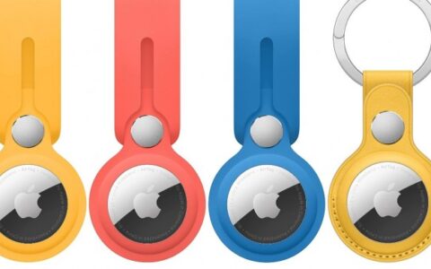 蘋果AirTag配件的三種新顏色現身亞馬遜