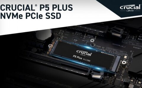 英睿達發布P5 Plus系列PCIe 4.0固態硬盤：500GB售107.99美元起