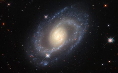 哈勃帶來細節豐富的螺旋星系Mrk 1337圖像