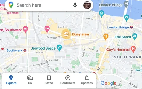 Google最新的地圖功能可幫助用戶避開假日購物的擁擠人群