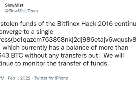 慢霧：美國執法部門破獲2016 年 Bitfinex 被黑案件細節分析