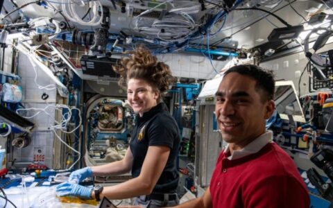 ISS宇航員已卸下天鵝座飛船上的補給物資並開始進行新研究