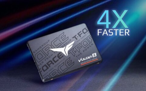 十銓發布T-Force Vulcan Z系列2.5英寸SATA遊戲SSD新品