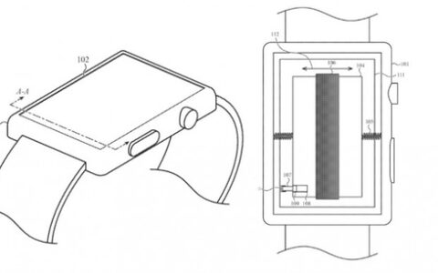 蘋果新專利：Apple Watch移動內部電池以提供觸覺反饋