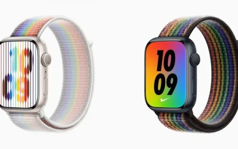 蘋果發布2022年Pride Edition Apple Watch錶帶和錶盤設計