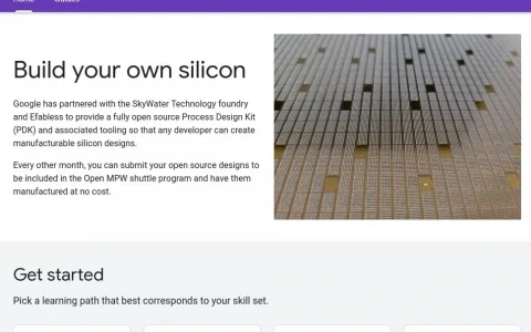 Google上線新網站：幫你創建自己的硅芯片