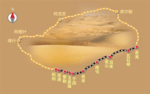 中國建成世界首條環沙漠鐵路線：官方揭秘將不可能變成可能背後有多難