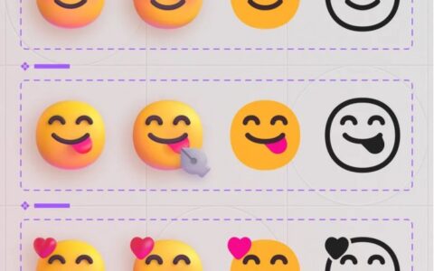 [圖]微軟宣布開源超過1500款3D Emoji 可讓創作者重新組合和創建