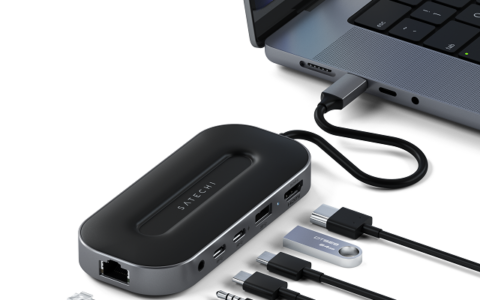 Satechi推出帶2.5G以太網的USB-4多端口適配器